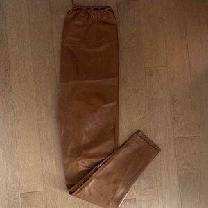 Aritzia Vegan Leather Leggins